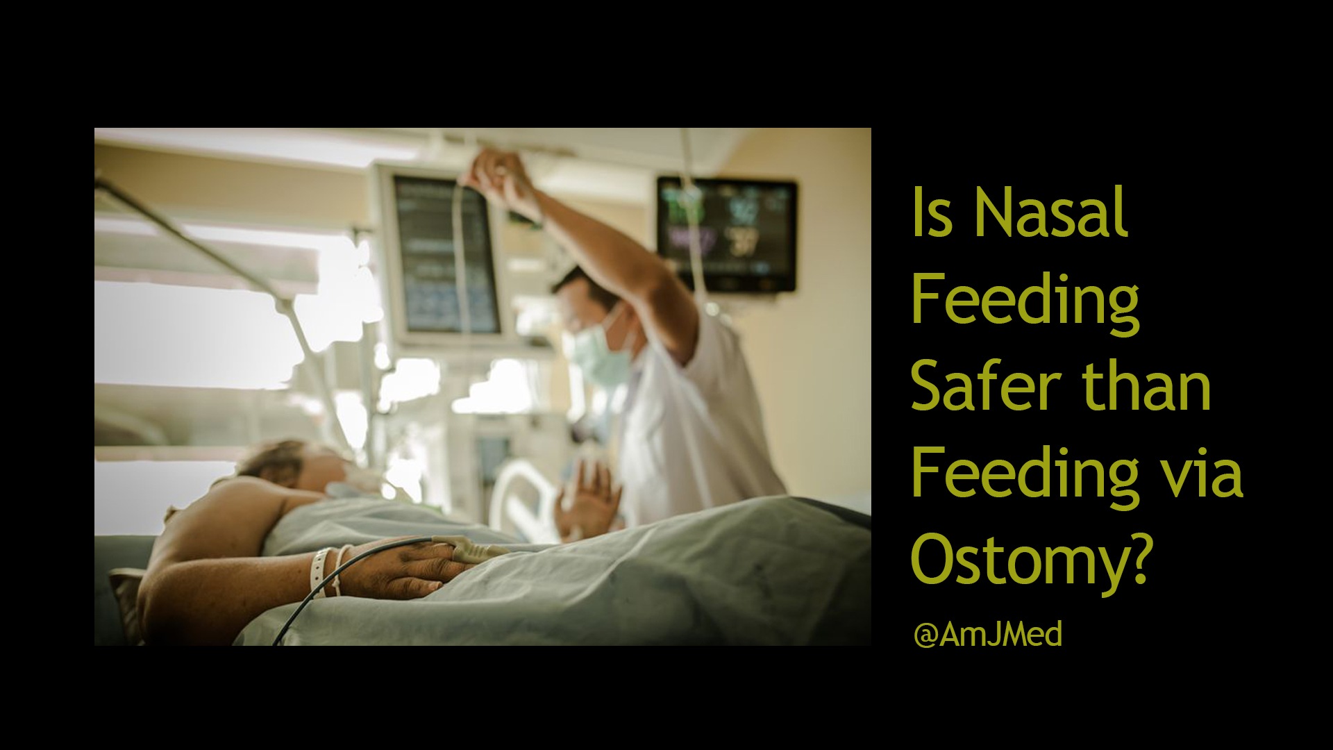 Are Nasal Feeding Tubes Safer? (video) The American Journal of